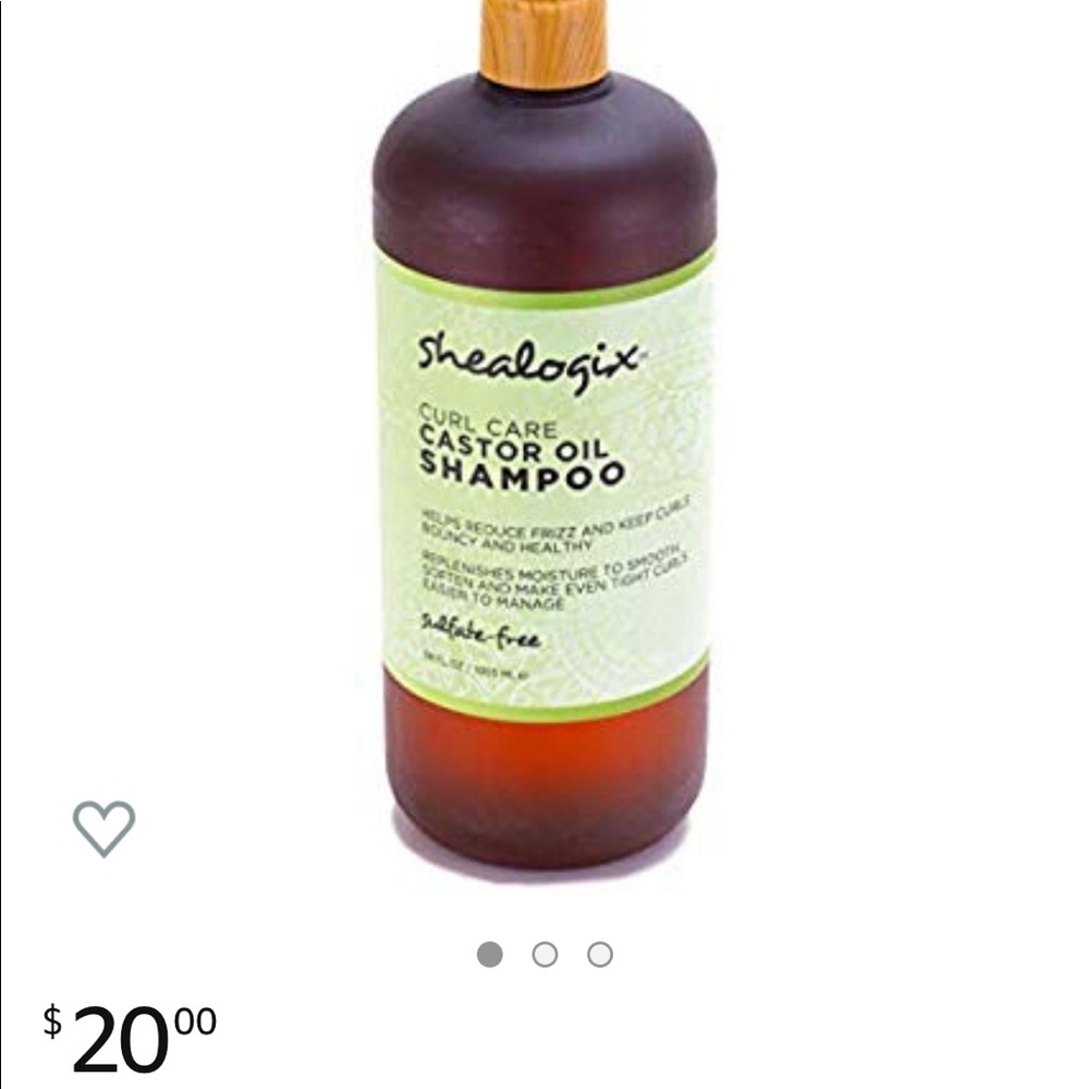 Shealogix shampoo curl care X2